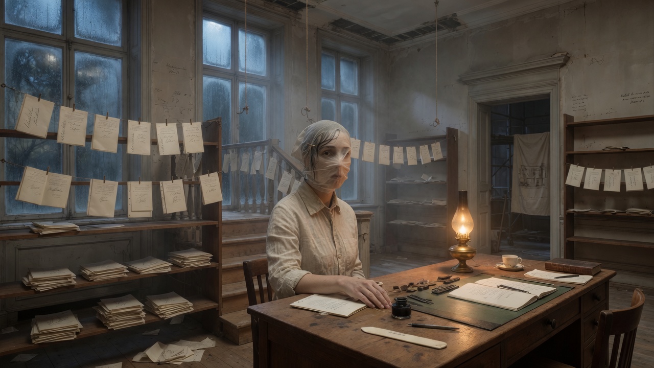 Caul at the Night Desk